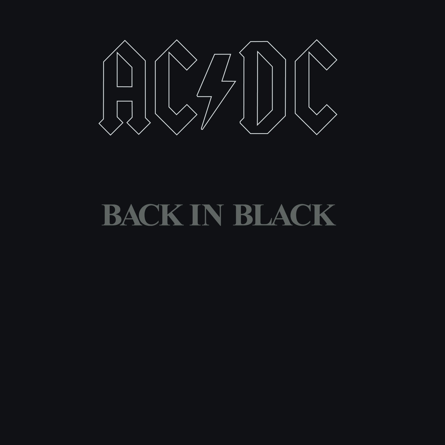 Back in Black cover