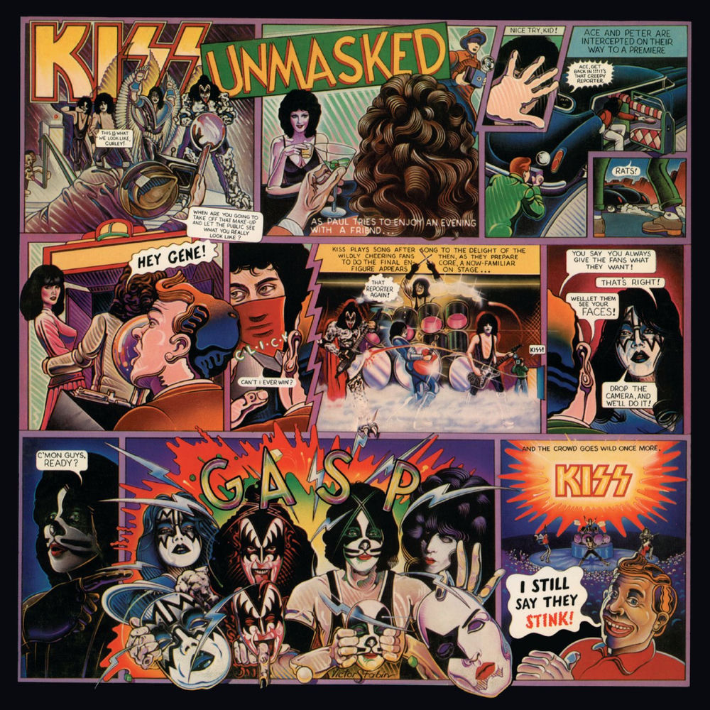 Unmasked cover