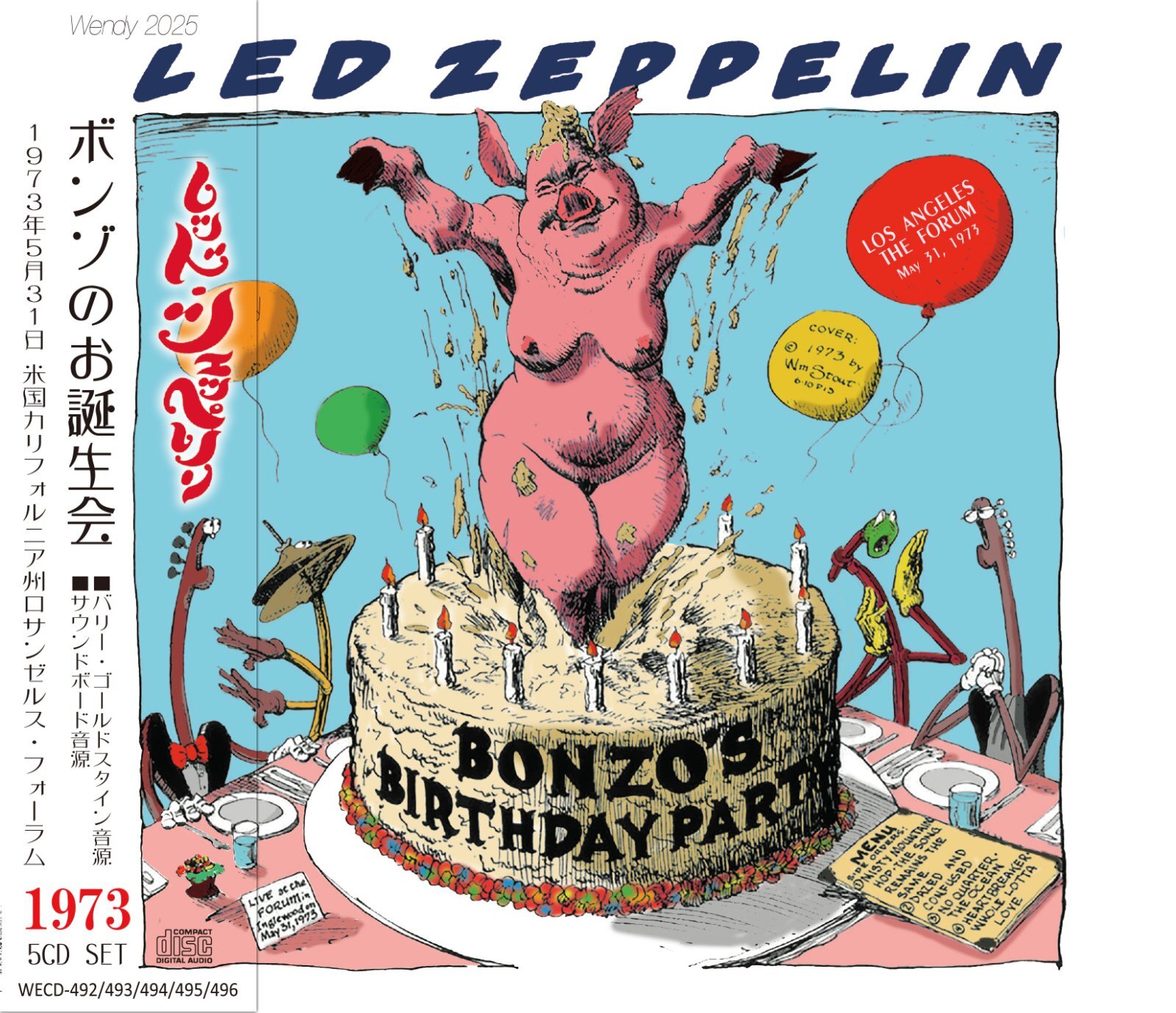 Led Zeppelin at LA Forum