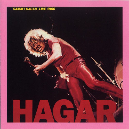 Sammy Hagar Live 1980 cover